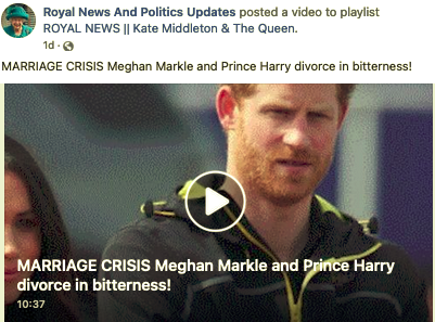 Fact Check: NO Evidence Meghan Markle and Prince Harry Have Divorced